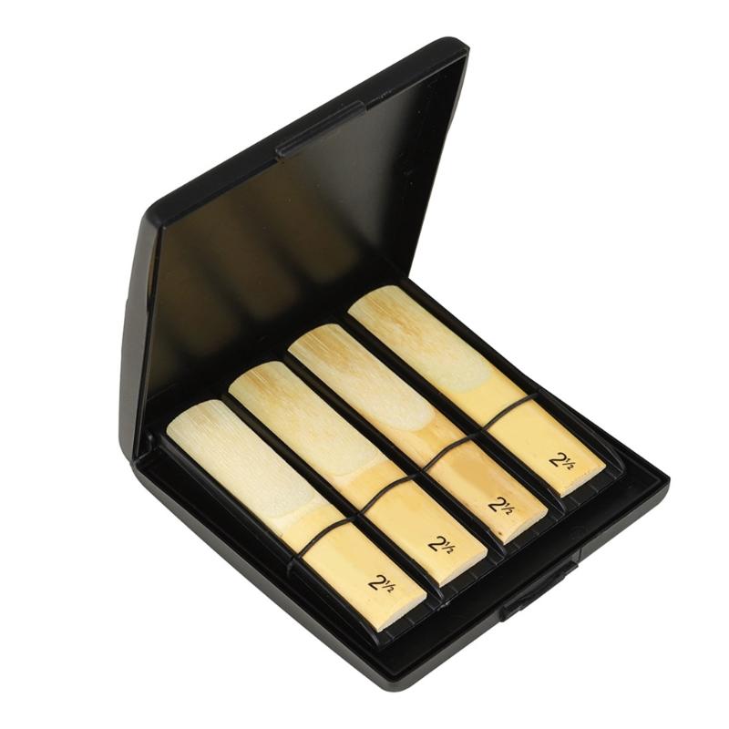 Portable Sax Reeds Storage Box Double Layers Reeds Cases Waterproof Container Saxophone Clarinet Reeds Holder Organizer