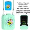 Силиконовый чехол со шнурком для интерактивной игрушки Bitzee Magicals (зеленый)