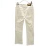 Etro Сделано в Италии Брюки W28 Белые Стрейч Бахрома Женские Б/У