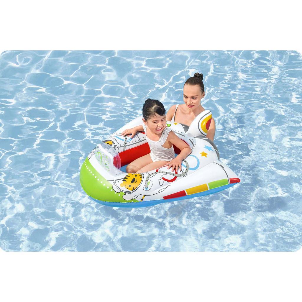 Spaceship Beach Inflatable Boat 104 X 99 Cm Bestway 34178