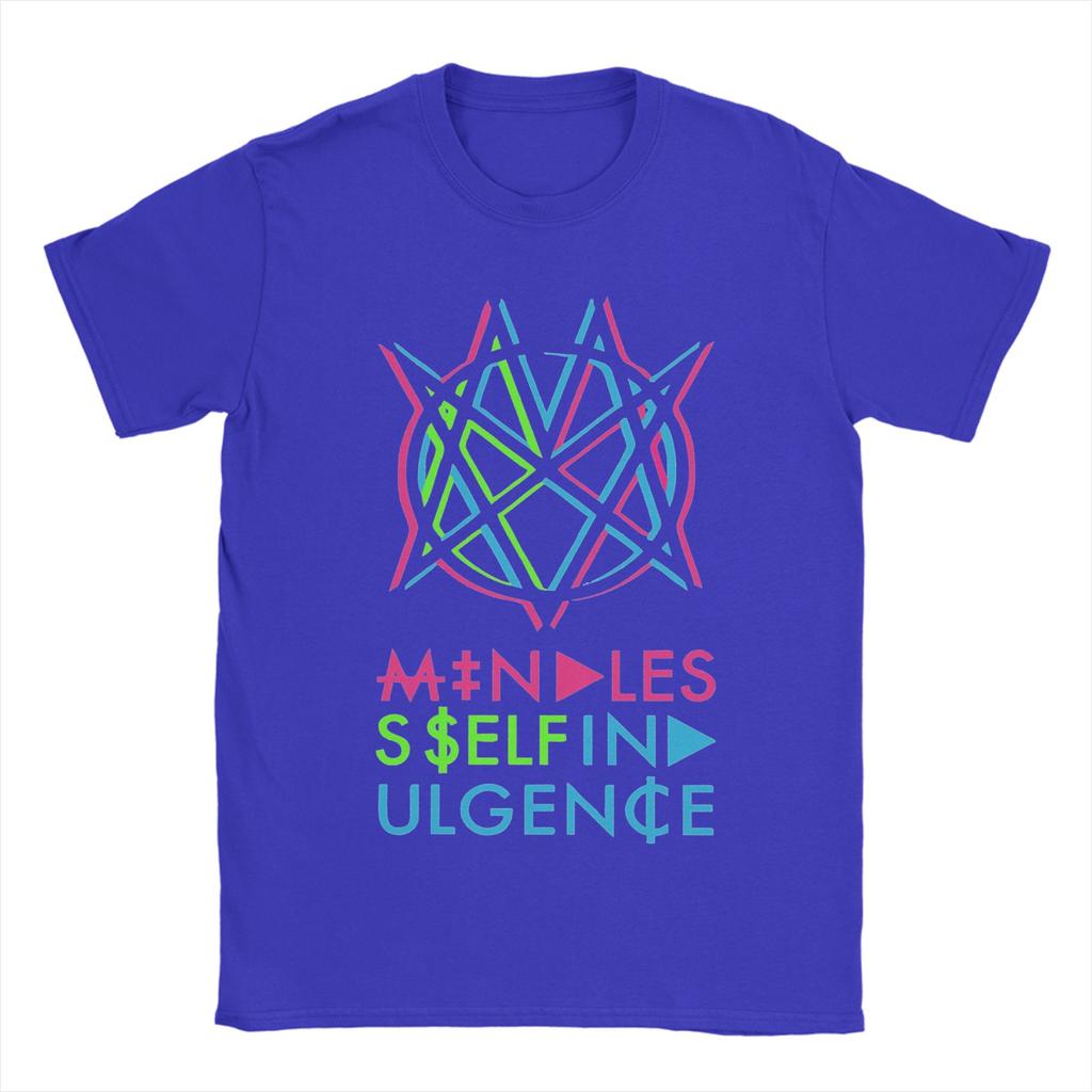 Футболка Mindless Self Indulgence Летняя Хлопковые Футболки Для Мужчин Модный Принт Футболка С Коротким Рукавом Уличная Одежда Футболки