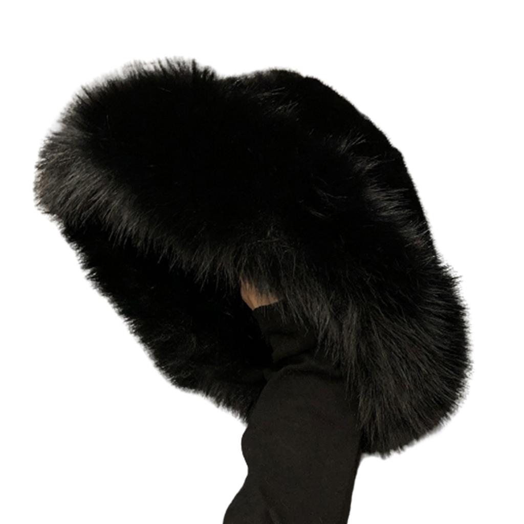 Монгольская панама с широкими полями, зимняя шляпа рыбака, утепленная плюшевая шляпа рыбака для взрослых и подростков, теплая шляпа для поездок