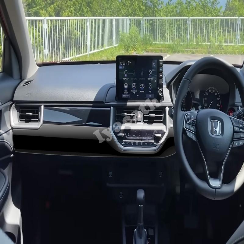 Правый руль Для HONDA WR-V WRV 2024 2025 ABS Декоративная полоса на переднюю панель центральной консоли, переключатель воздуха для пассажира, аксессуары
