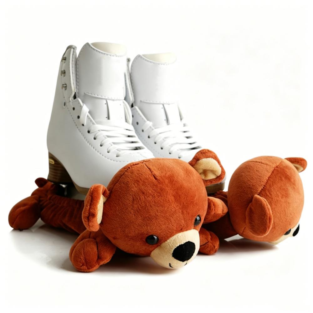 Anti-Scratch Ice Skate Covers Cute Animal Figure Skating Guards Hockey Skate Covers Children Adult
