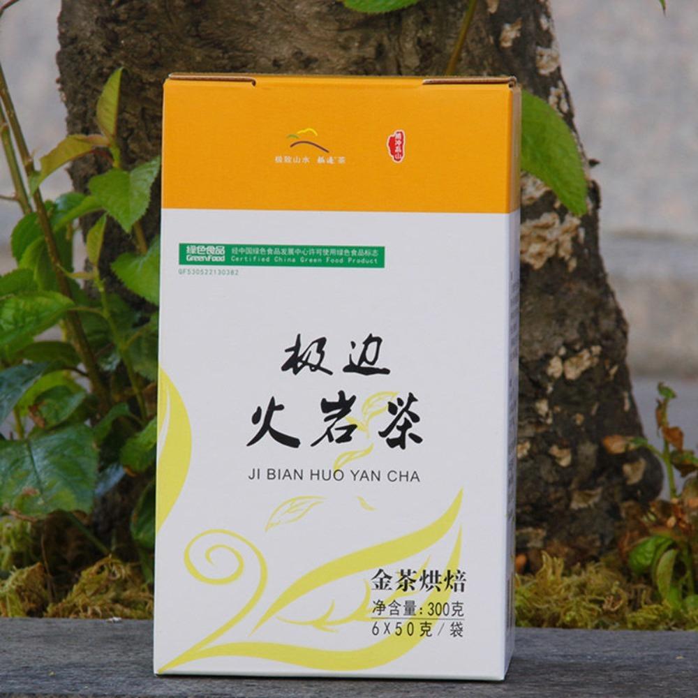 HUO YAN CHA JIN CHA Жареный Юньнаньский Органический Высокогорный Улун 300 г Коробка