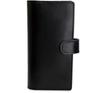 Leather Planner Cover, Tochigi Leather, Made In Japan, Compatible with Hobonichi Weeks Weekly Planners, Gift (Black)