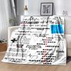 1pc Blanket Grey's Anatomy Print Design, Lightweight Blanket for Sofa, Bed- Soft &Warm, Gift for All Seasons like Christmas, Halloween