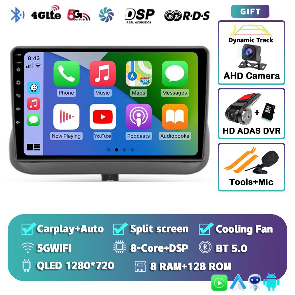 Android 14 Автомагнитола Carplay Для Toyota Corolla E110 VIII 1995-2002 4G+WIFI GPS Навигация Мультимедийный Видеоплеер Без 2din DVD