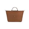 Longchamp Le Pliage 45 Large Cowhide Short Handle Foldable Dumpling Travel Bag Women bags Cognac 1624089504