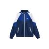 Casual Windbreaker with Hood Men Outerwear Blue AR2210-492