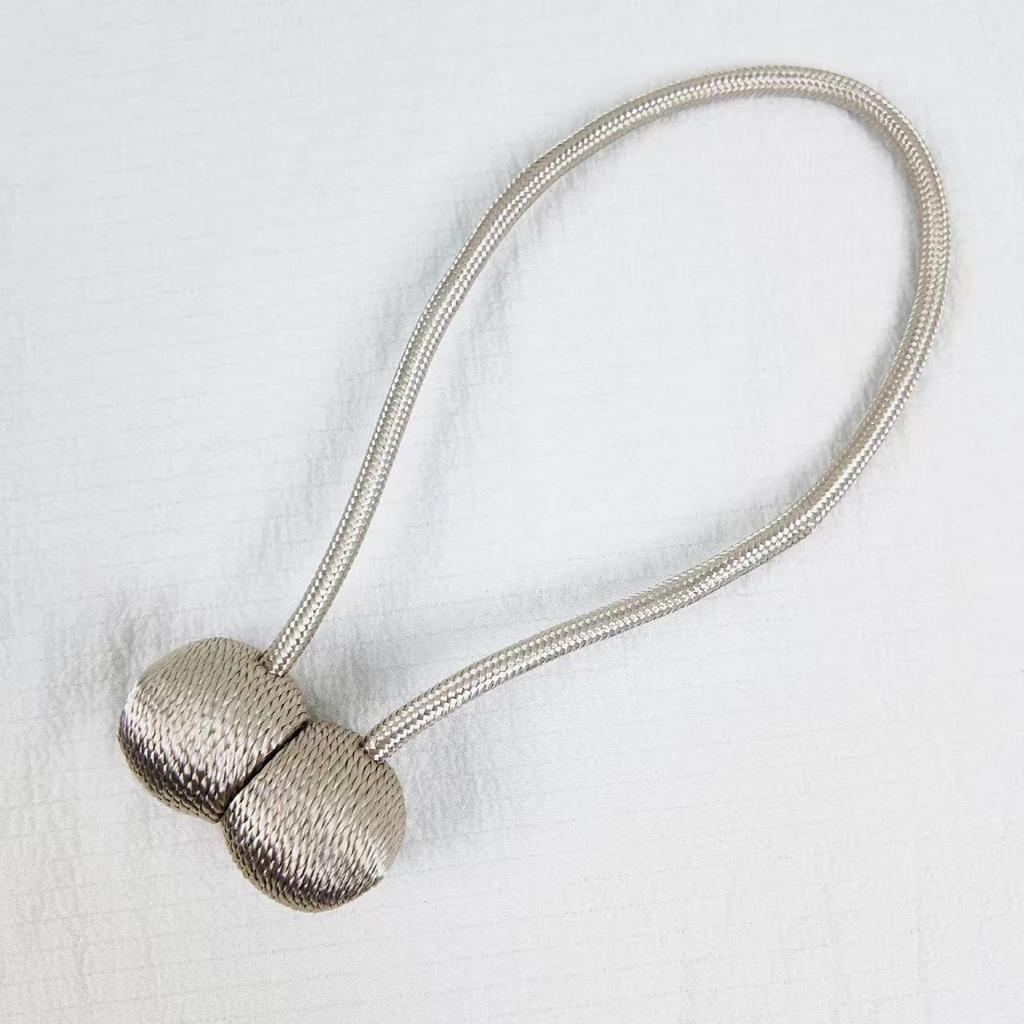 Magnetic Luxury Headphone Curtain Tie with Rope Buckle