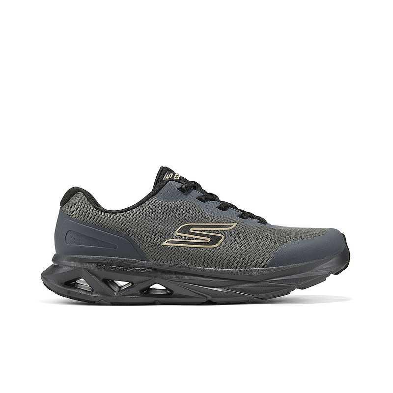 Skechers Кроссовки для бега Go Lace-Up с круглым носком, сетчатые, низкие, мужские, 221041-CHAR