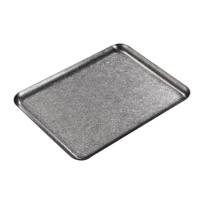 Jingbaodi 304 Stainless Steel Gold Rectangular Serving Tray
