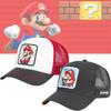 Cute And Sweet Mario Character Cotton Baseball Cap For Protection And Warmth