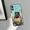 Милый Капибара Мягкий Задний Чехол-Крышка для Телефона для iPhone 12 13 Mini 7 8 17 16 Pro Max X XS XR 15 Plus SE 11 17Air 14