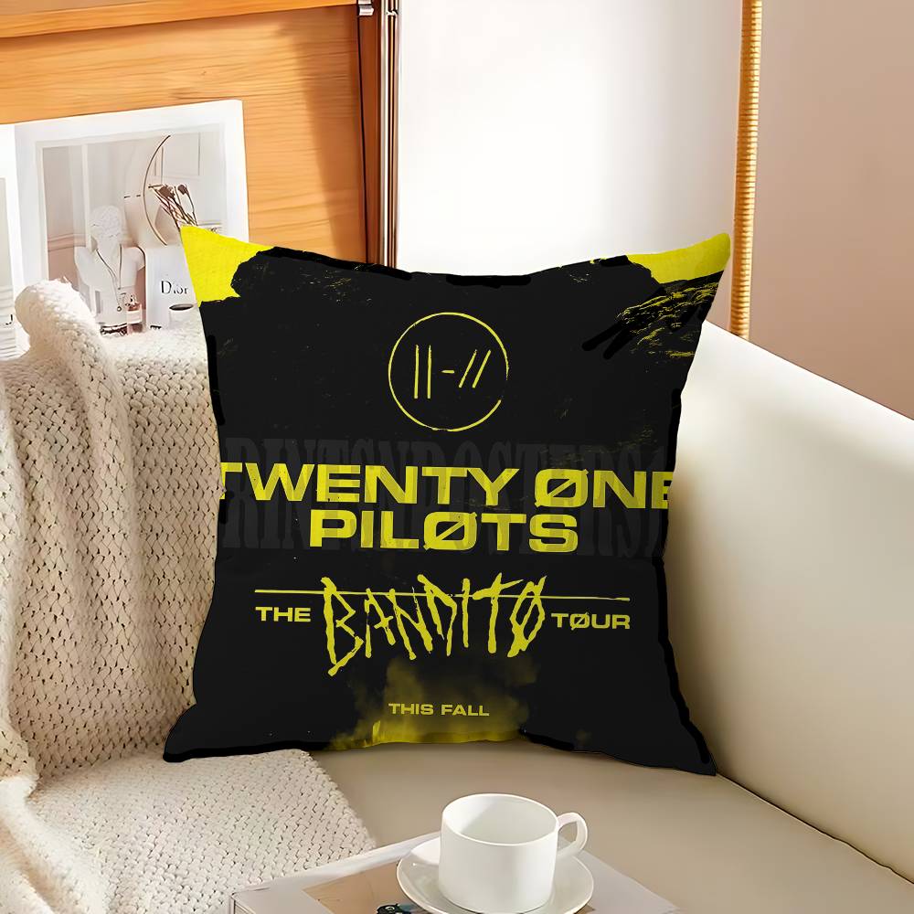 TTwenty One PPilots band cm Cushion Cover Pillow Cover Decor Pillowcase Home Pillowcase for Couch Pillow