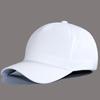 Wholesale Solid Color No LOGO Letters Cotton Hat Black White Hat Baseball Cap Fashion High Quality Men Visor Lady Leisure SunHat