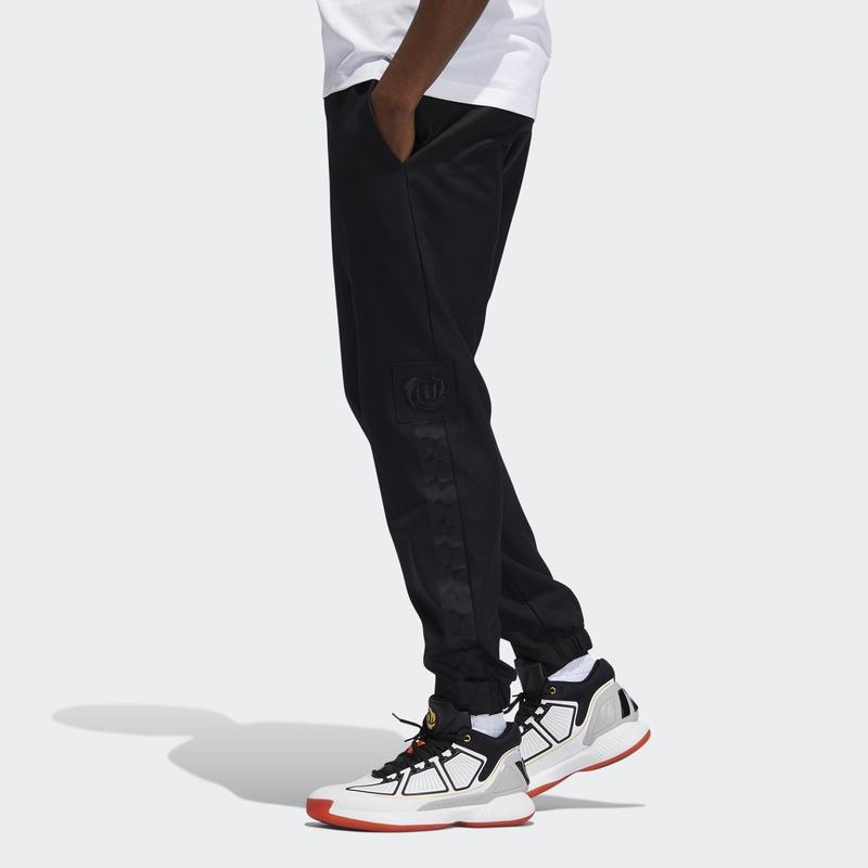 adidas ROSE WVN PANT Баскетбольные длинные штаны Черные Мужские DZ0595