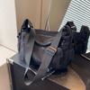 Solid Color Shoulder Bag Women's Large Capacity Crossbody Bag