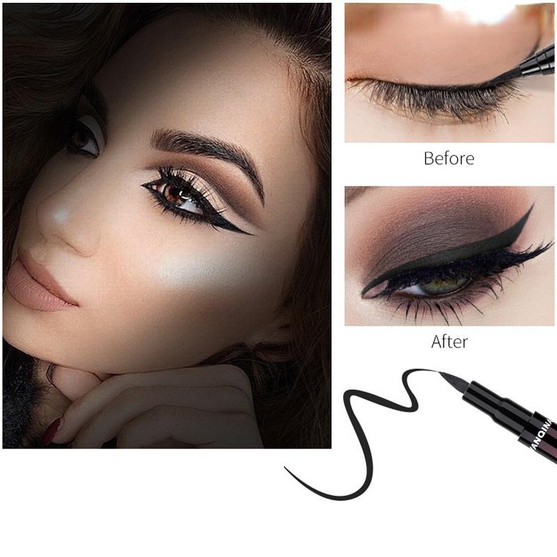 1 шт., водостойкая жидкая подводка для глаз, водостойкая ручка для макияжа глаз, водонепроницаемый карандаш для красоты, жидкая подводка для глаз, черная косметика