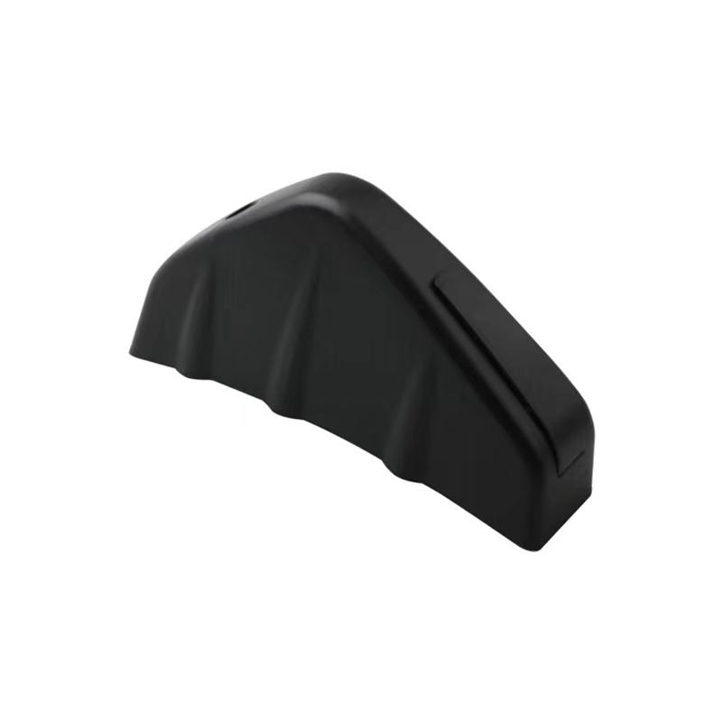 Черный универсальный задний бампер, задний диффузор для губ, плавники акулы, изогнутый спойлер, сплиттер для губ, крыльев, защита от столкновений