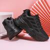 Clunky Sneaker Couple Mesh Surface Breathable Thick Soles Soft Soles Comfortable Increase Ladies Casual Sports Shoes with All Fashion Shoes