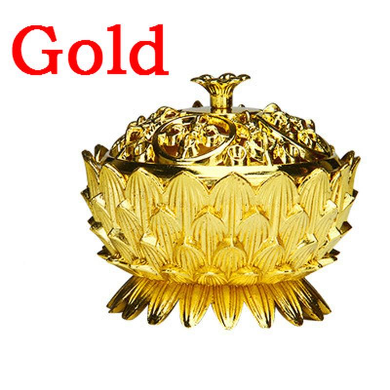 Сплав Лотос Подставка для благовоний Бронзовая подставка для аромапалочек Металлическое изделие Ручная работа Цензор Офисный Домашний декор