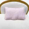 1Pcs 1/12 Dollhouse Miniature Furniture Toys Flower Pillow Cushions For Sofa Couch Bed For For Doll House Throw Pillow