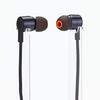 JBL T210 Wired In-Ear Earphones with Mic, Black (JBLT210BLK)
