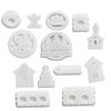 Handmade Jewelry Stand Casting Molds Christmas DIY Candle Holders Portable Ornaments Molds