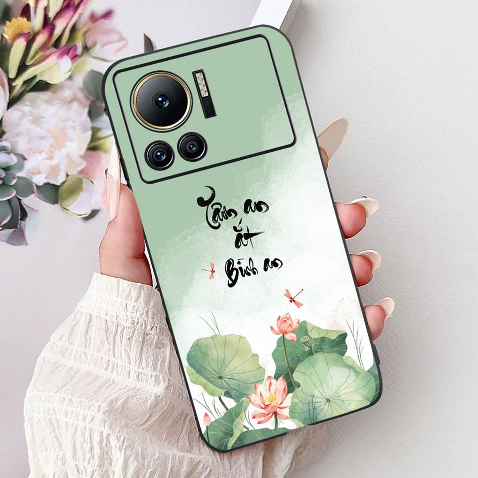 Для Infinix Note 12 VIP Чехол X672 Чехол Новый Стильный Цветок Бабочка Мягкий Силиконовый Чехол для Телефона Для Infinix Note 12i X6819 Бампер
