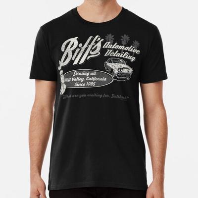 Biff's Auto Detail Назад в будущее Поношенная футболка S-5XL Лучшая футболка