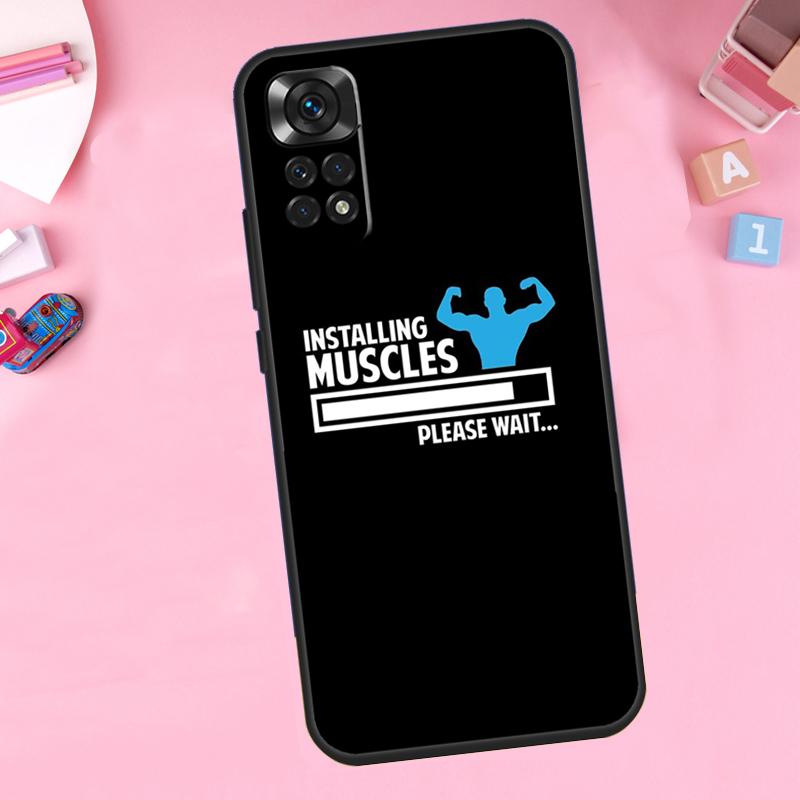 Цитаты для бодибилдинга, тренажерного зала, фитнеса Для чехла на телефон Xiaomi Redmi Note 13 14 9 10 11 12 15 Pro Plus Для Redmi 15 C 14C 10C 12C 13C