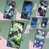 Чехол для телефона Genshin Impact Странник Для Samsung Galaxy S25 Ultra S9 S10 S20 S21 S22 S23 S24 Plus S24 FE Защитный корпус