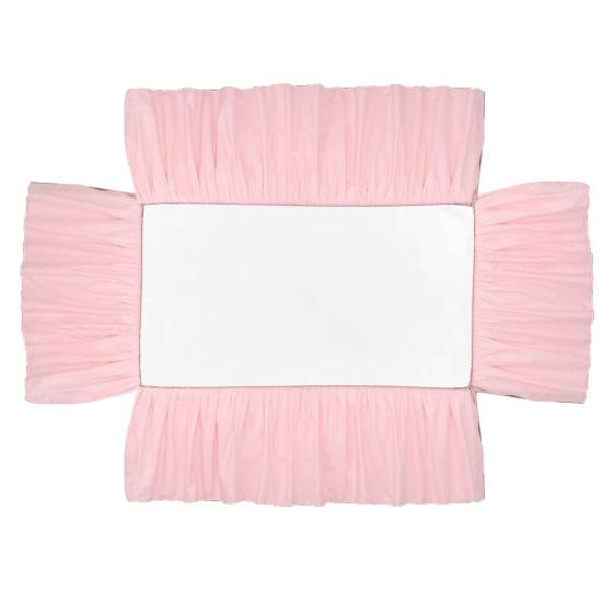 Пылезащитный чехол для кровати, простая установка, юбка для детской кроватки, мягкая эластичная юбка для постельного белья для детской кроватки для спальни