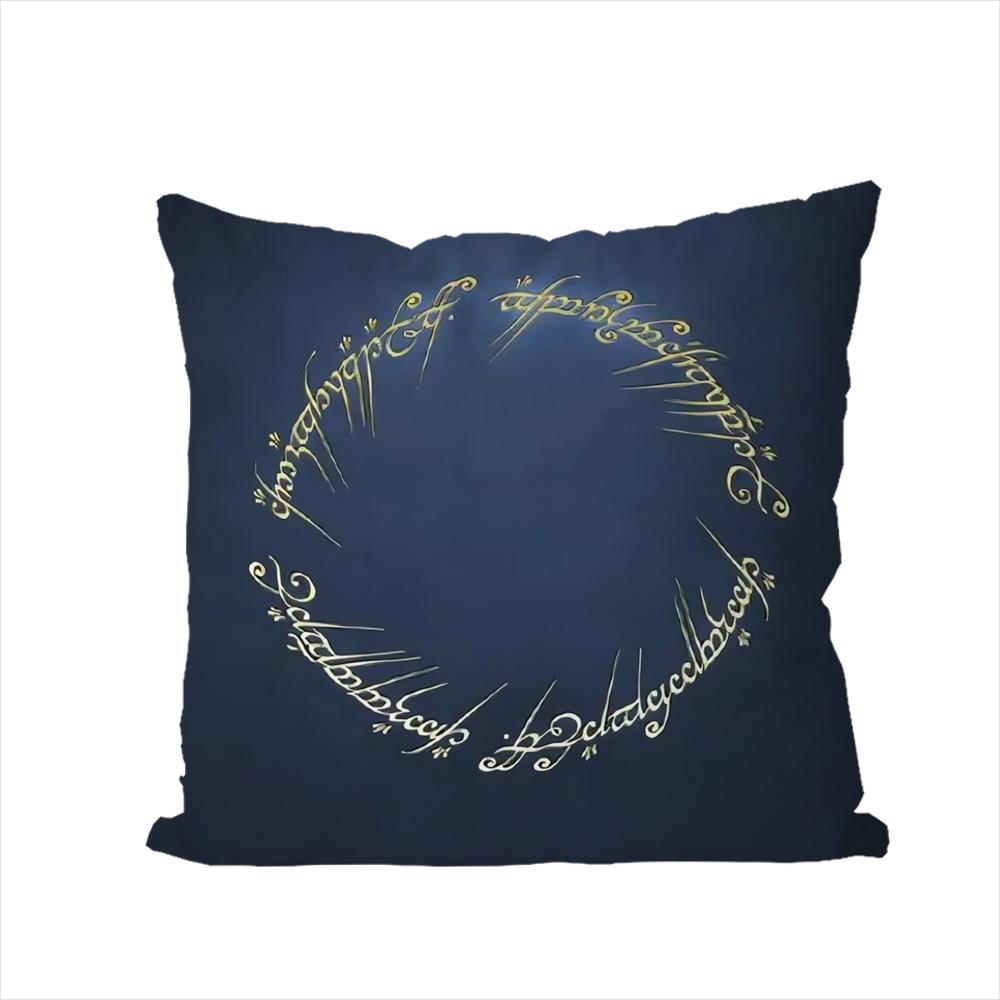 The LLord Of The Rings Pillow Case For Car Sofa Decorative Home Doublesided Print Plush Square Throw Pillow Cushion Cover