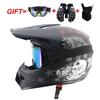 Full Face Motorcycle Helmet Off-Road ATV Dirt Bike Mountain Downhill Youth Adult ABS Safety Gear