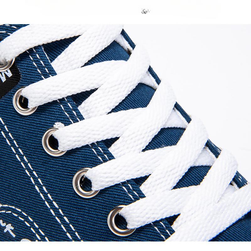 Trending Low-top Canvas Shoes Men's Casual Cool Fashion Street Style Shoes Hip Hop Sneakers for Teens