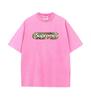 SX-05 Supreme 2025 Лето Новая потертая и поношенная футболка с короткими рукавами и камуфляжным узором, хлопковая свободная футболка в стиле ретро