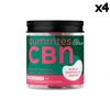 30 жевательных конфет CBD CBN Sleep 300 мг, без ТГК, веганские 4 коробки