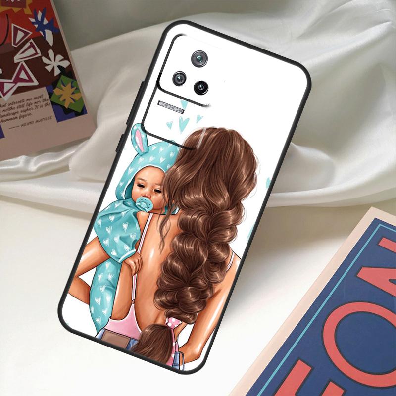 Fashion Super Mom Case For Xiaomi 13 14 Ultra 11T 12T 13T Pro 12 Lite POCO X6 M6 Pro X3 X4 X5 M5s F3 F5 Cover