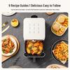 Midea 4.5L Electric Air Fryer with Knob Control CN plug (adapter included)