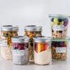 Kitchen Sticker Refrigerator Freezer Food Storage Date Content Label Self-adhesive Roll Sticker Label Dissolvable Storage Label
