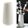 Flower Vase Decoration Plastic Pot Houswarming Gift White Style 1