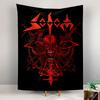 Sodom Thrash Metal Band Tapestry Wall Hanging, German Metal Band Art, Rock Wall Decor for Bedroom Living Room Man Cave