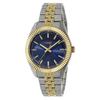 TIMEX Women's Legacy Watch TW2Y20200, Quartz Movement, 5 ATM Water Resistance, Mineral Glass, Blue Dial, Stainless Steel [Parallel Import]