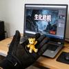 New  Requiem Cute Bear Charm Leon Ada Keychain 3d Printed Keyring Bag Charm Desk Ornament Collectible Birthday Gift