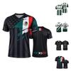 Мужская повседневная футболка с коротким рукавом Принт с буквами Mexico V-образный вырез Легкая дышащая ткань Удобная посадка