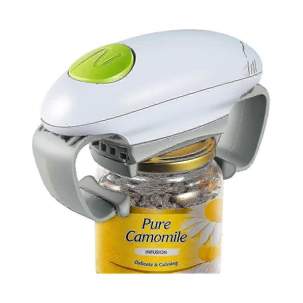 Electric Jar Opener, Restaurant Automatic Jar Opener for Seniors with Arthritis, Weak Hands, Hands Free Bottle Opener