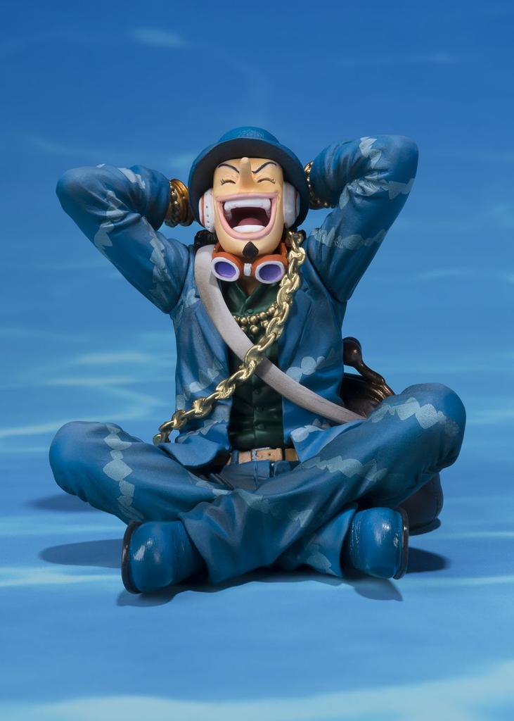 TAMASHII NATIONS Figuarts ZERO ONE PIECE Usopp PIECE 20th Anniversary 70 мм окрашенная полная фигурка - ONE Ver.- приблизительно. АБС и ПВХ